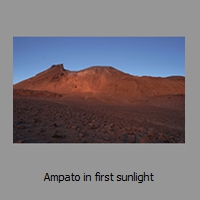 Ampato in first sunlight